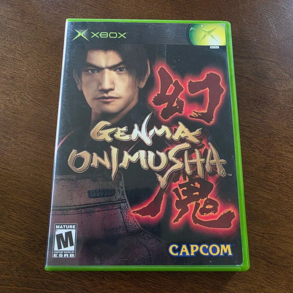 Genma Onimusha Xbox Original NTSC Action Samurai Game CIB